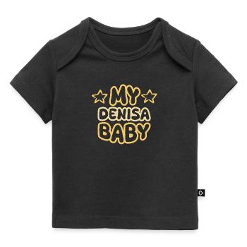 Dire Denisa - T-shirt Premium bébé bio - noir - Devant