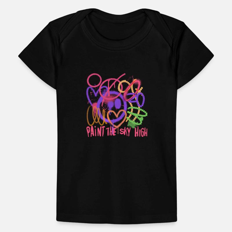 Graffiti Sky T-shirt Premium bébé bio