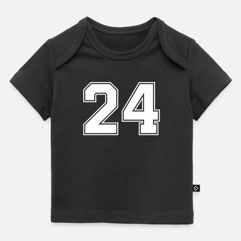 24 - T-shirt Premium bébé bio - noir