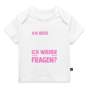 Reiten Pferdeliebhaber Reiterhof Pferde - Baby Premium Organic T-Shirt - Dunkelnavy - Vorne