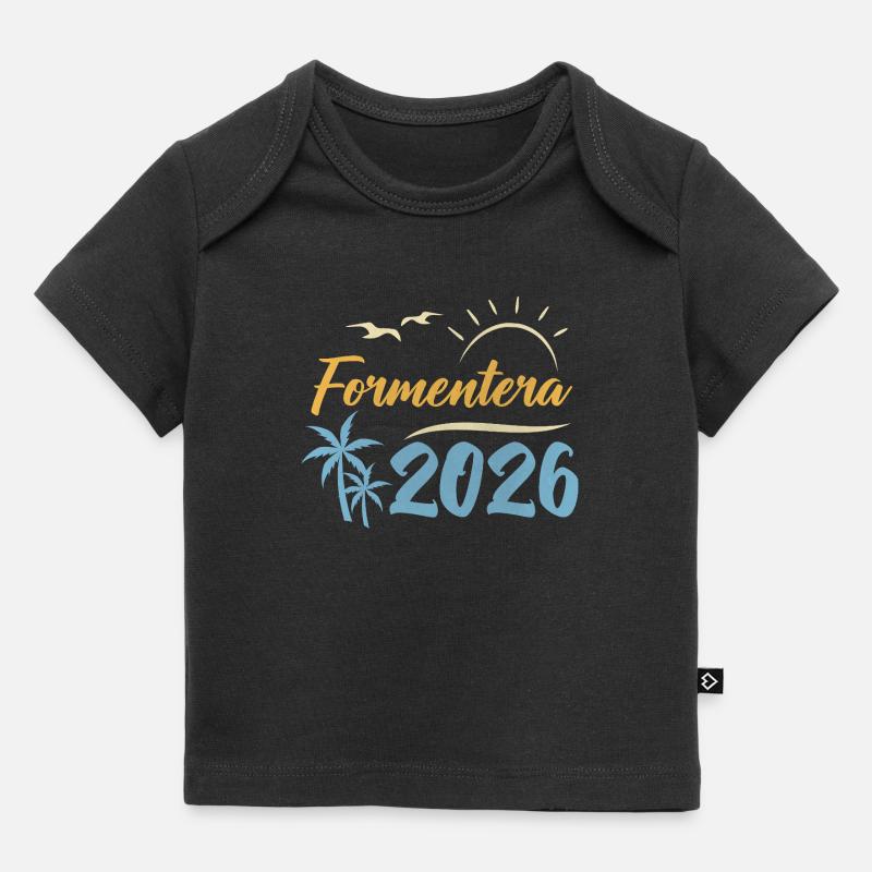 Formentera 2026 - T-shirt Premium bébé bio - noir