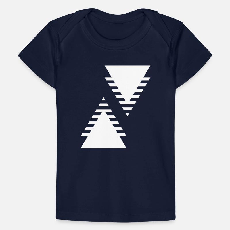 geometric triangles design Baby Premium Organic T-shirt