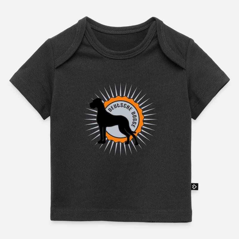 German mastiff stellar script - Baby Premium Organic T-shirt - black