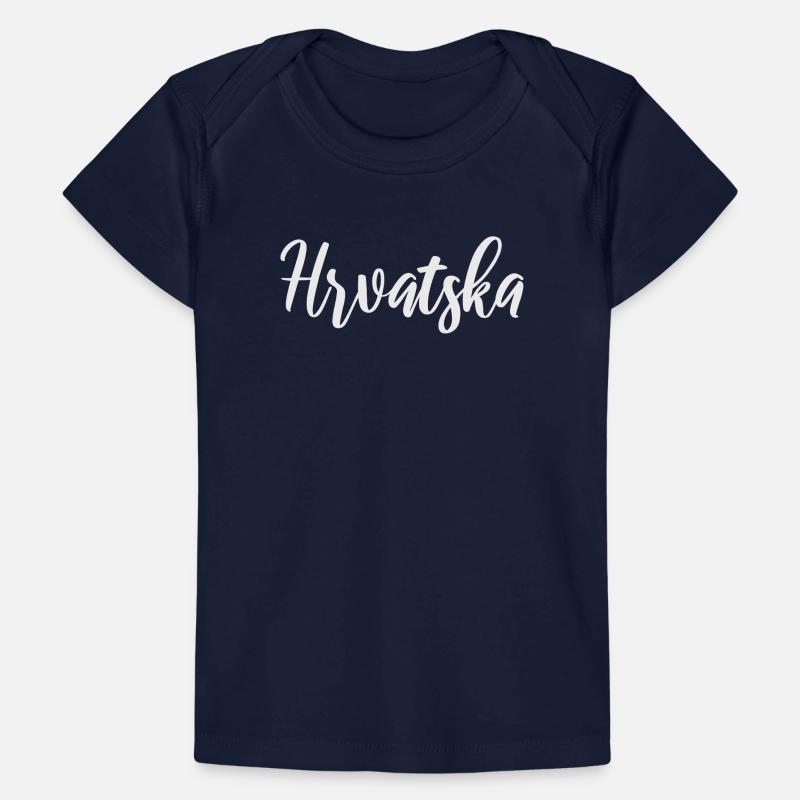 Hrvatska Script Identity T-shirt Premium bébé bio