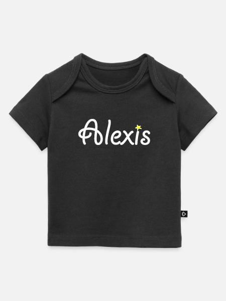Alexis - Baby Premium Organic T-Shirt - Schwarz
