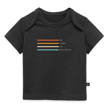 Mein Name ist Patrick - Baby Premium Organic T-Shirt - Schwarz - Vorne