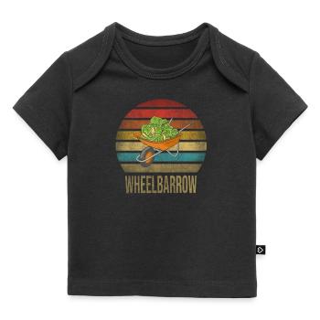 Cash Money Brouette Pushcart Sunset - T-shirt Premium bébé bio - noir - Devant