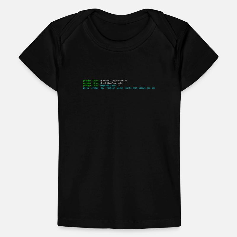 Linux-Terminal Baby Premium Organic T-Shirt