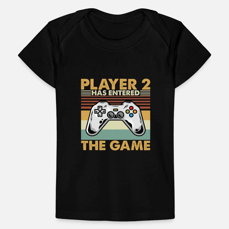 Player 2 Has Entered The Game Baby Premium Organic T-Shirt