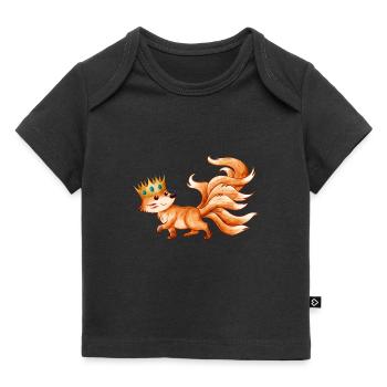 Kitsune - Baby Premium Organic T-Shirt - Schwarz - Vorne