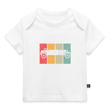 Classic Since 2015, Vintage Car Birthday Gift 2015 - Baby Premium Organic T-Shirt - Dunkelnavy - Vorne