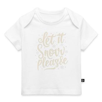 Qu’il neige - T-shirt Premium bébé bio - marine foncé - Devant