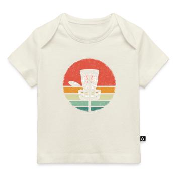 Frisbee Disc Golf - Baby Premium Organic T-Shirt - Dunkelnavy - Vorne