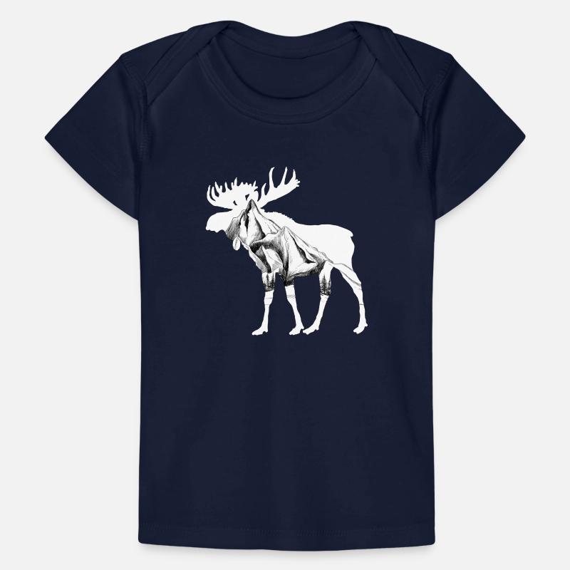 Elch Baby Premium Organic T-Shirt