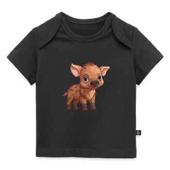 Sanglier - T-shirt Premium bébé bio - noir - Devant