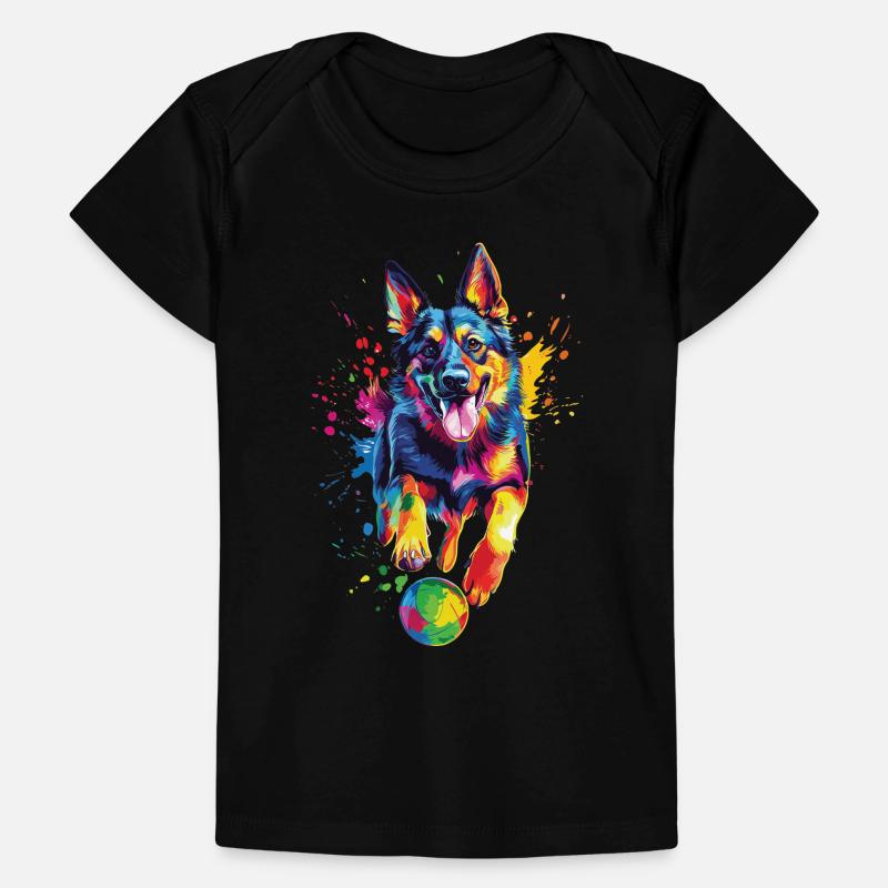 Deutscher Schäferhund Baby Premium Organic T-Shirt