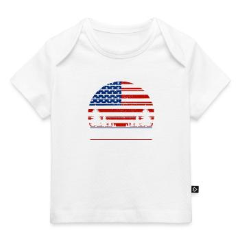 Etats-Unis - T-shirt Premium bébé bio - marine foncé - Devant