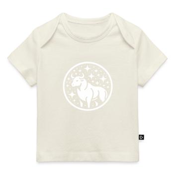 Zodiac sign Taurus minimalist - Baby Premium Organic T-shirt - dark navy - Front