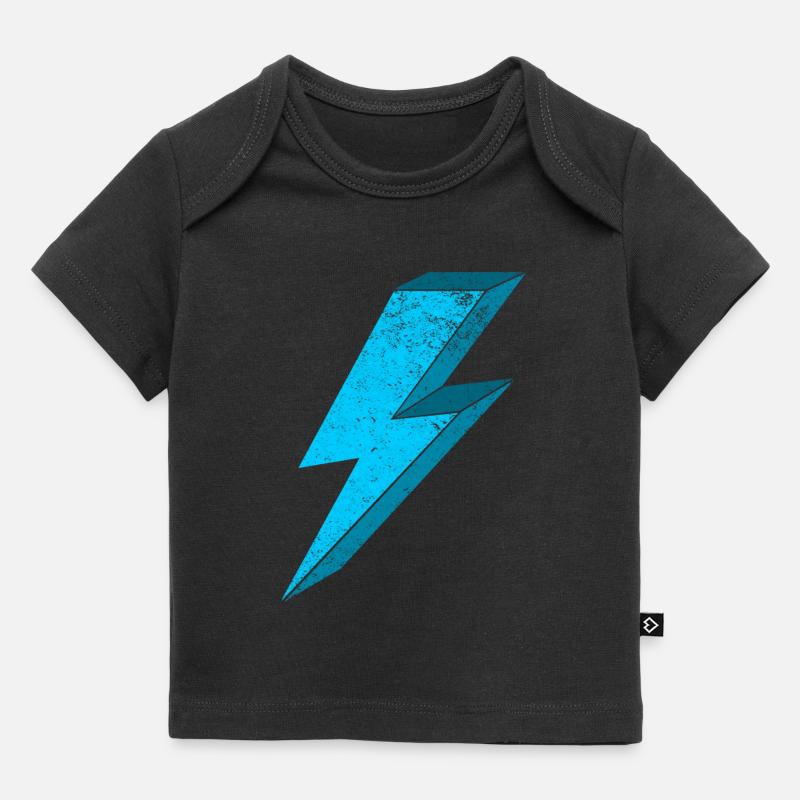 Conception d'éclairage électrique 3D - T-shirt Premium bébé bio - noir