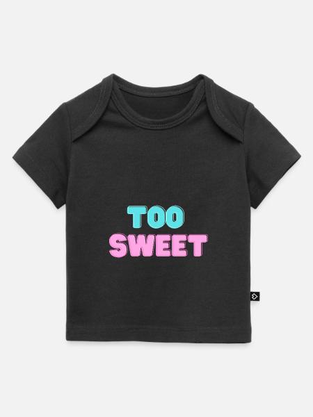 Trop Mignon Mignon Souris Cadeaux Petite Amie Soeur - T-shirt Premium bébé bio - noir