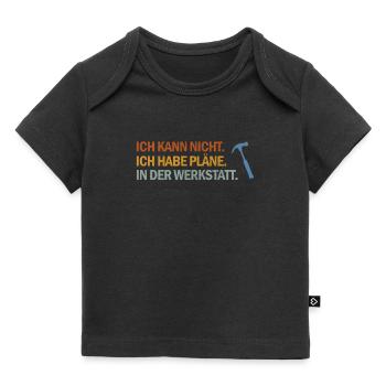 Workshop Plans - For Do-It-Yourselfers and Hobbyists - Baby Premium Organic T-shirt - black - Front