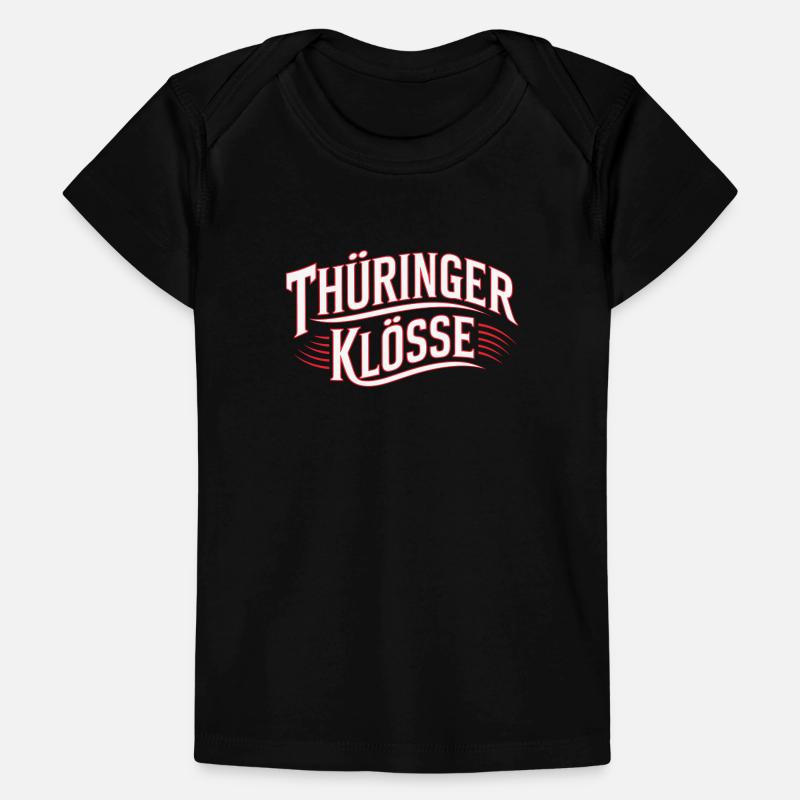 German food dumplings Thuringia dialect Baby Premium Organic T-shirt