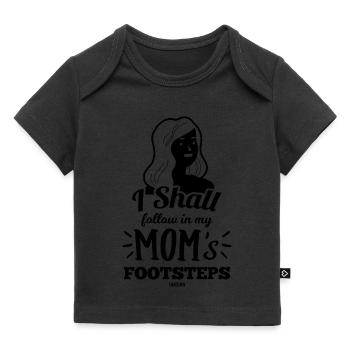 Maman - T-shirt Premium bébé bio - noir - Devant