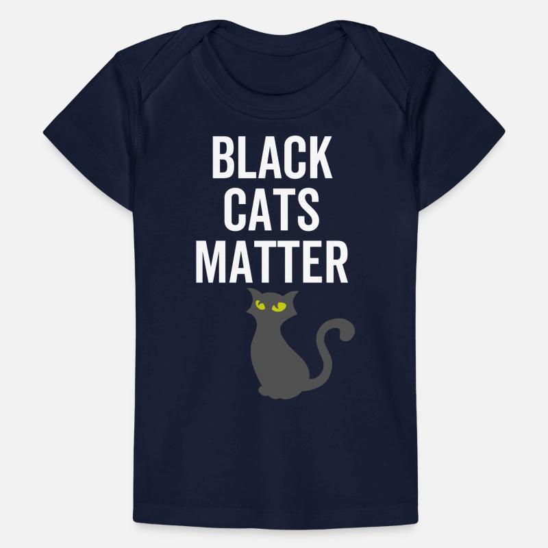 Les chats noirs comptent T-shirt Premium bébé bio