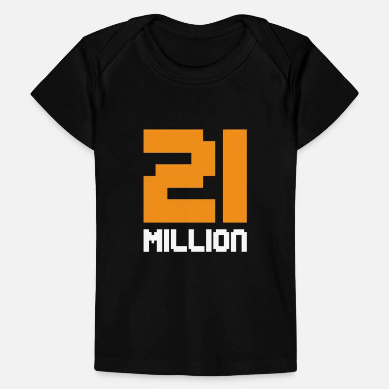 21 Millionen Bitcoin Baby Premium Organic T-Shirt
