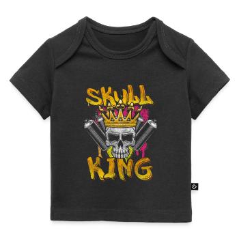 Spraydose Wand Hip Hop Einzigartig - Baby Premium Organic T-Shirt - Schwarz - Vorne
