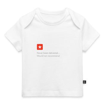 De l’argent, jamais livré... Critique sarcastique - T-shirt Premium bébé bio - marine foncé - Devant