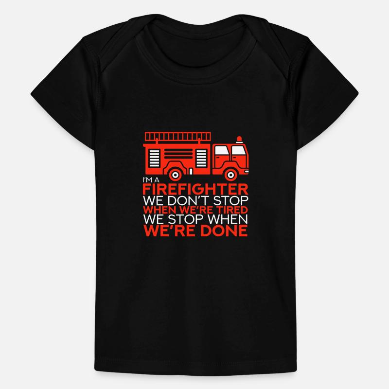 Pompier pompier T-shirt Premium bébé bio