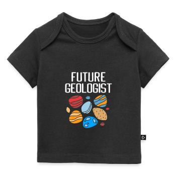 Geologe Geologie - Baby Premium Organic T-Shirt - Schwarz - Vorne