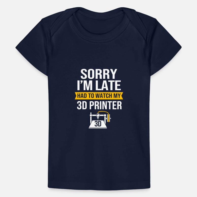 Impression 3D T-shirt Premium bébé bio
