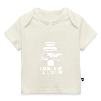 Air traffic controller - Baby Premium Organic T-shirt - dark navy - Front