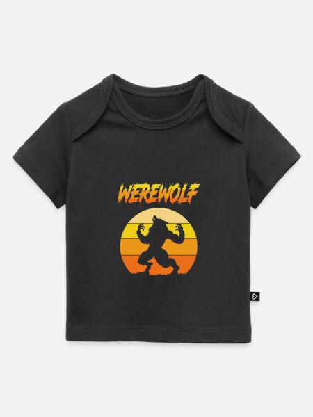 Werwolf - Baby Premium Organic T-Shirt - Schwarz