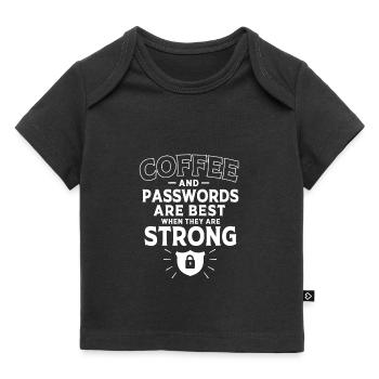Cyber programmeur cybersécurité Hacker - T-shirt Premium bébé bio - noir - Devant
