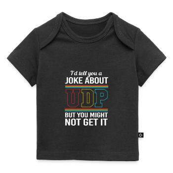 Cyber programmeur cybersécurité Hacker - T-shirt Premium bébé bio - noir - Devant