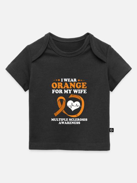 Multiple Sklerose MS - Baby Premium Organic T-Shirt - Schwarz