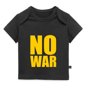 No war - Baby Premium Organic T-shirt - black - Front
