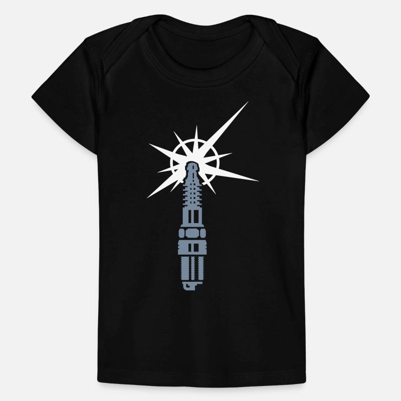 Zündkerze / spark plug (b, 2c) Baby Premium Organic T-Shirt
