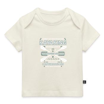 I Don't Go Whitewater Kayaking Kayaking - Baby Premium Organic T-shirt - dark navy - Front