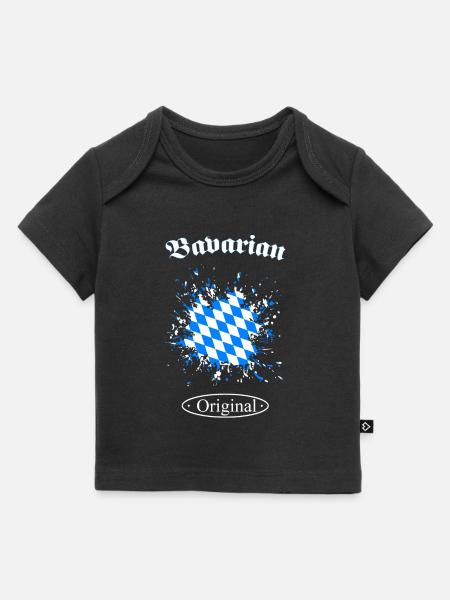 Bayern - Bavaria - Baby Premium Organic T-Shirt - Schwarz