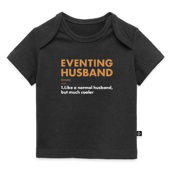 Rider Husband Definition Eventing - Baby Premium Organic T-shirt - black - Front