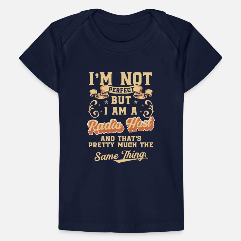 Moderator Aankondiging Programma Speaker Voice Baby Premium t-shirt biologisch