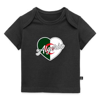 Algérie - T-shirt Premium bébé bio - noir - Devant