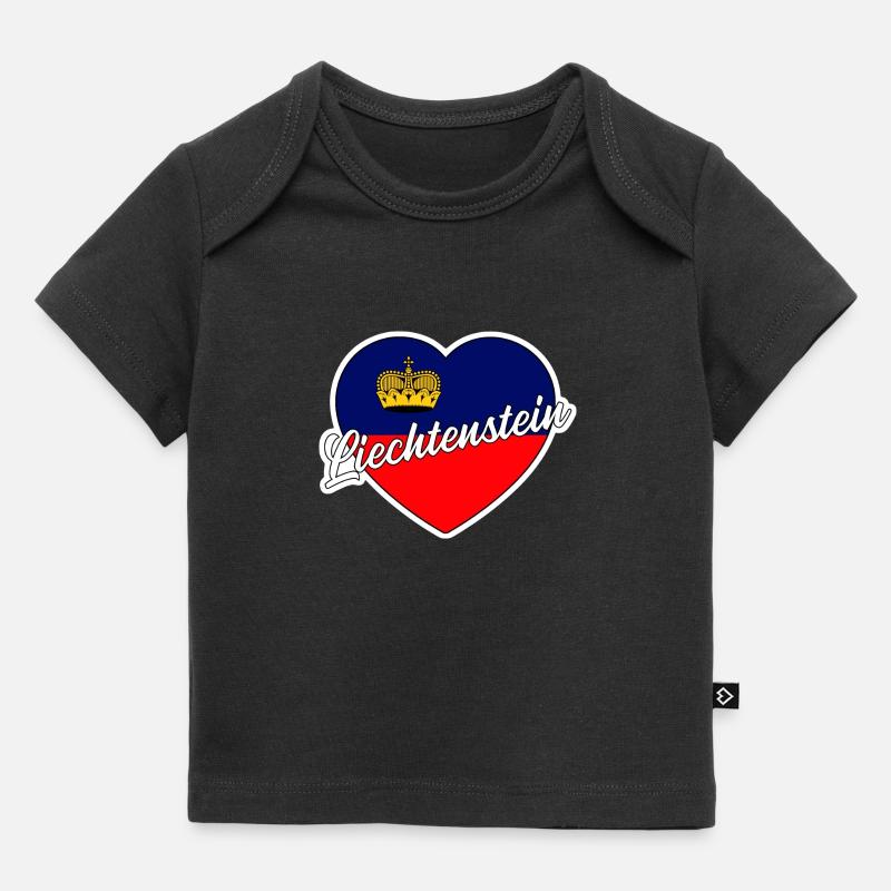 Liechtenstein - T-shirt Premium bébé bio - noir