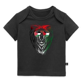 Palestine - T-shirt Premium bébé bio - noir - Devant