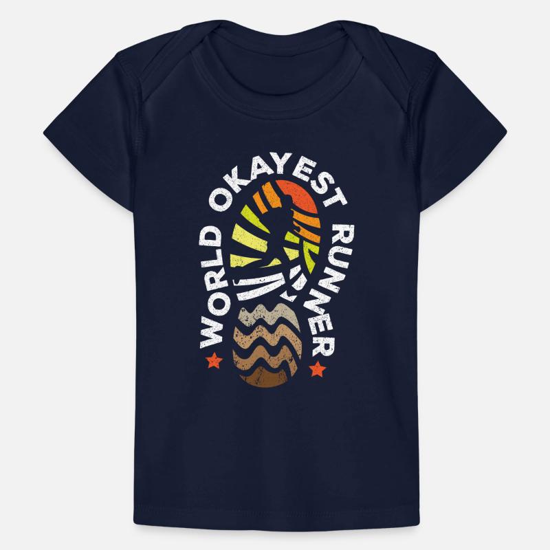 jogging jogger course course marathon en cours d'exécution T-shirt Premium bébé bio