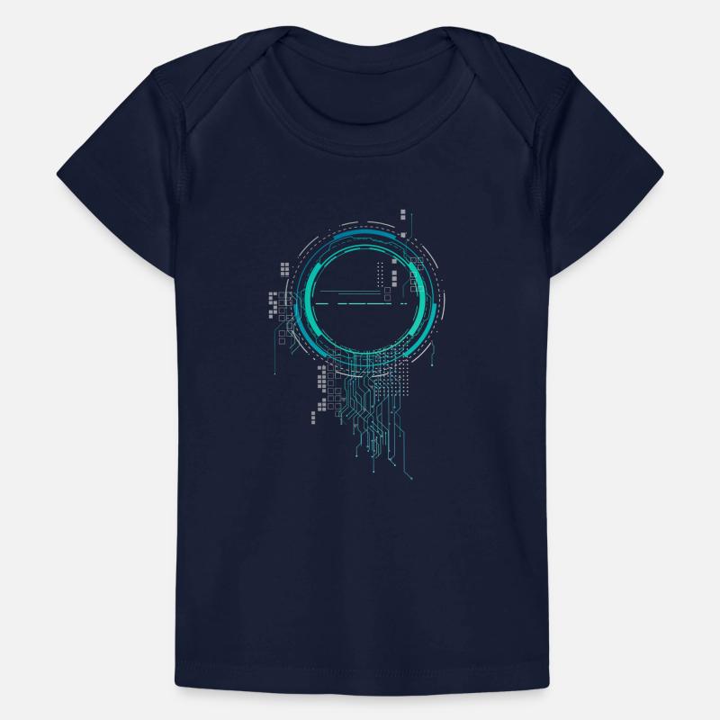 cpu pc nerd spaceship sci-fi core board lol cod Baby Premium Organic T-shirt